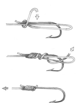 spade hook knot